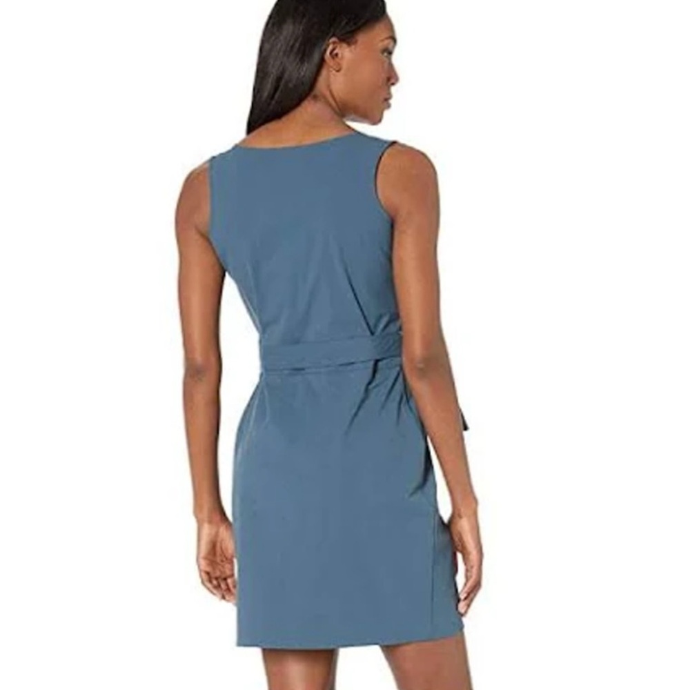 United by Blue North‎ Wind Wrap Dress Orionblue Small - Picture 2 of 10